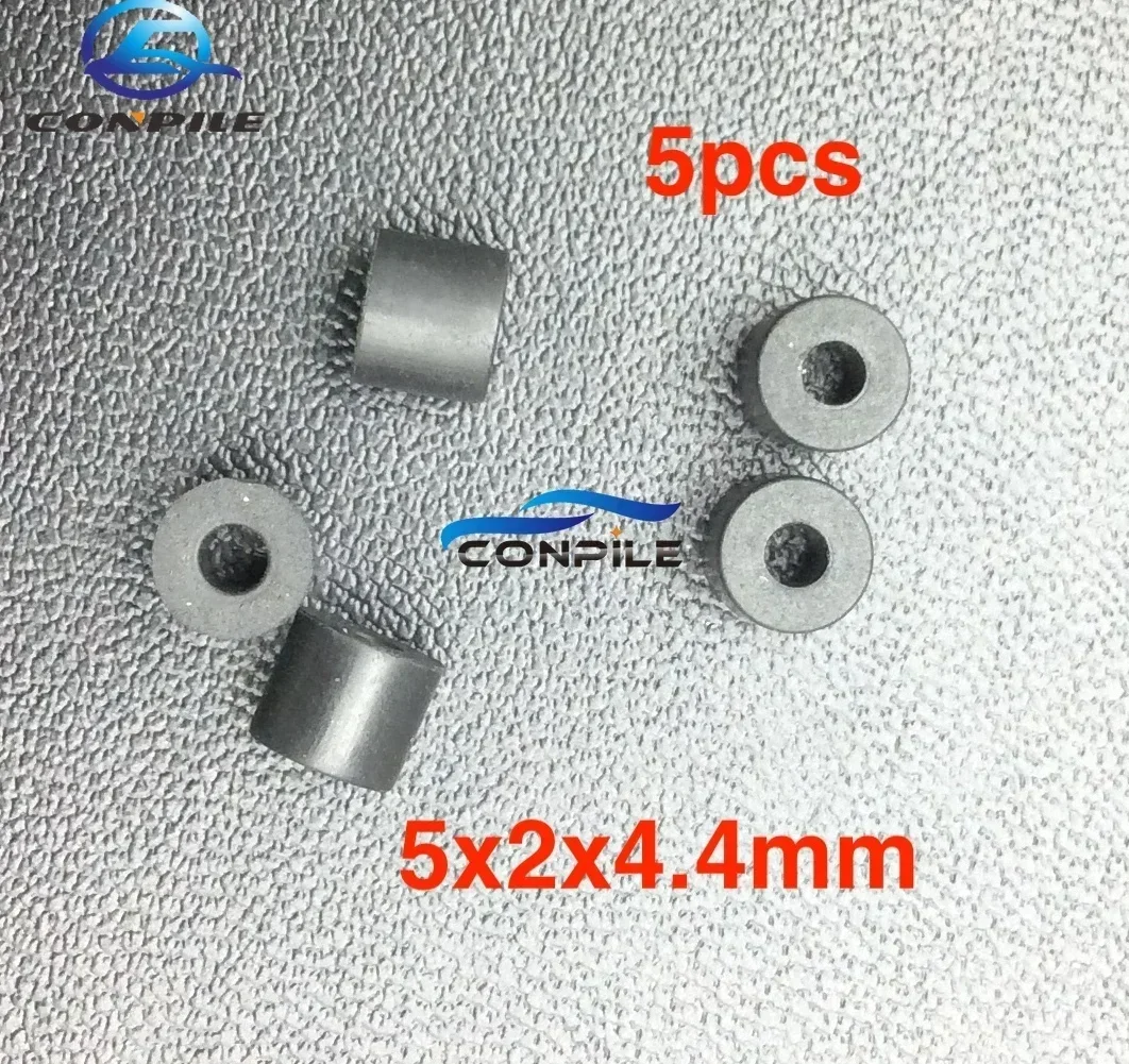 5pcs 5.0x2.0x4.4mm rubber pinch roller for Panasonic RQ-SX dual-belt Walkman cassette deck tape recorder