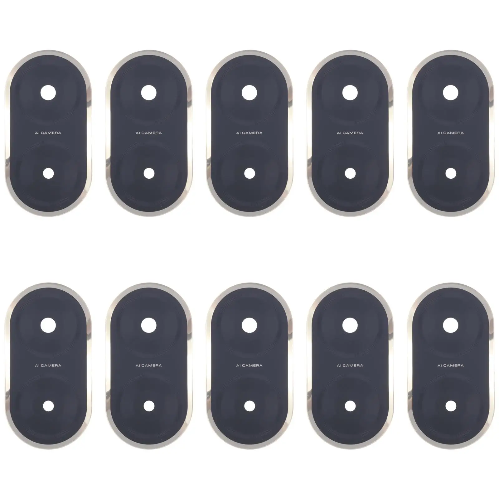 

10 шт. OEM объектив задней камеры для Xiaomi Redmi A5 (серебристый) Сменный объектив задней камеры