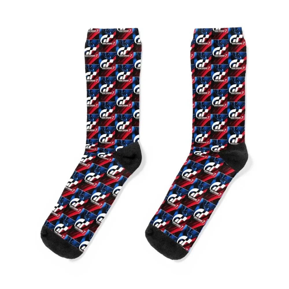 

Gran Turismo 7 Graphic Socks sport cycling soccer anti-slip Socks For Men Women's