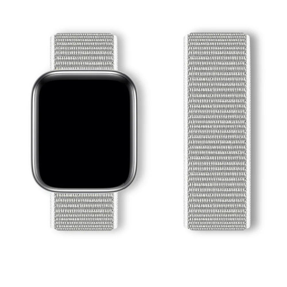 النايلون حلقة حزام ل سوار ساعة يد آبل الترا-2 49 مللي متر 41-40 مللي متر الرياضة فخر سوار iwatch العصابات Series10 6 5 4 3 9 8 se 7 44 مللي متر 45 مللي متر #5