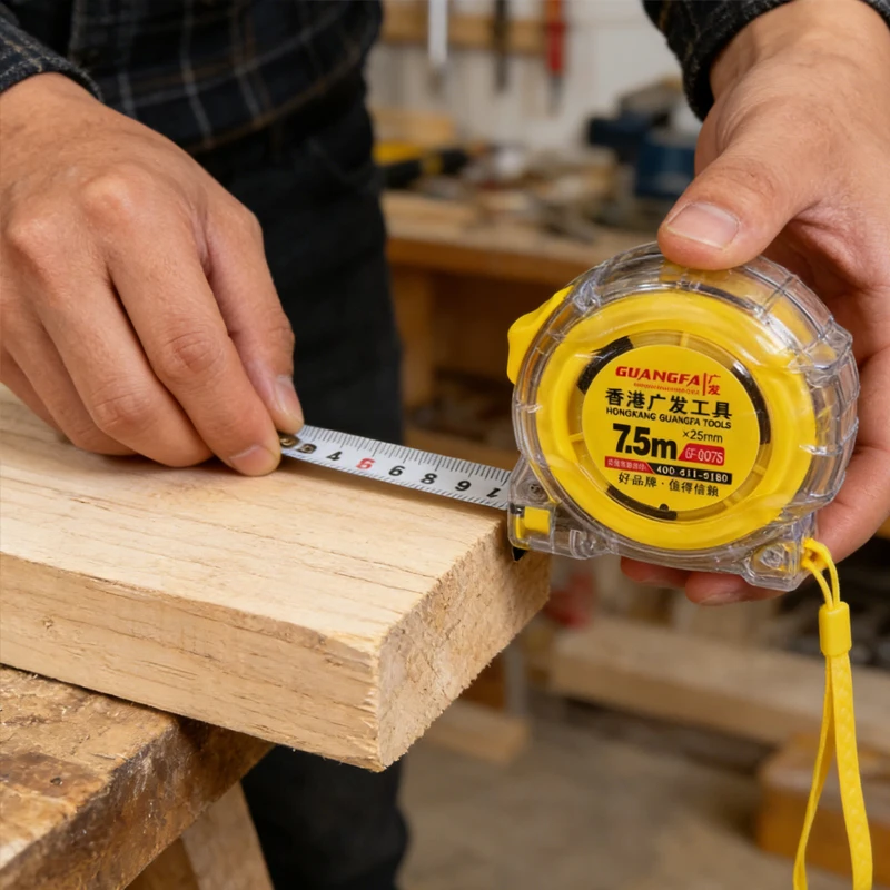 Cinta Métrica Digital de Alta Precisión de 5m/7.5M para Construcción, Cinta Métrica de Acero Inoxidable