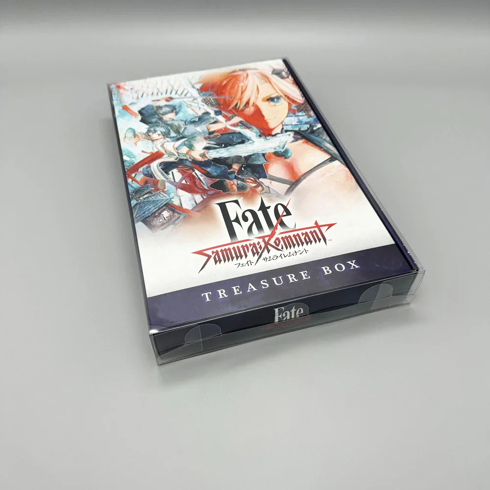 1 صندوق حامي لجهاز PS5 SWTICH Fate Samurai بقايا عرض شفافة صندوق جمع