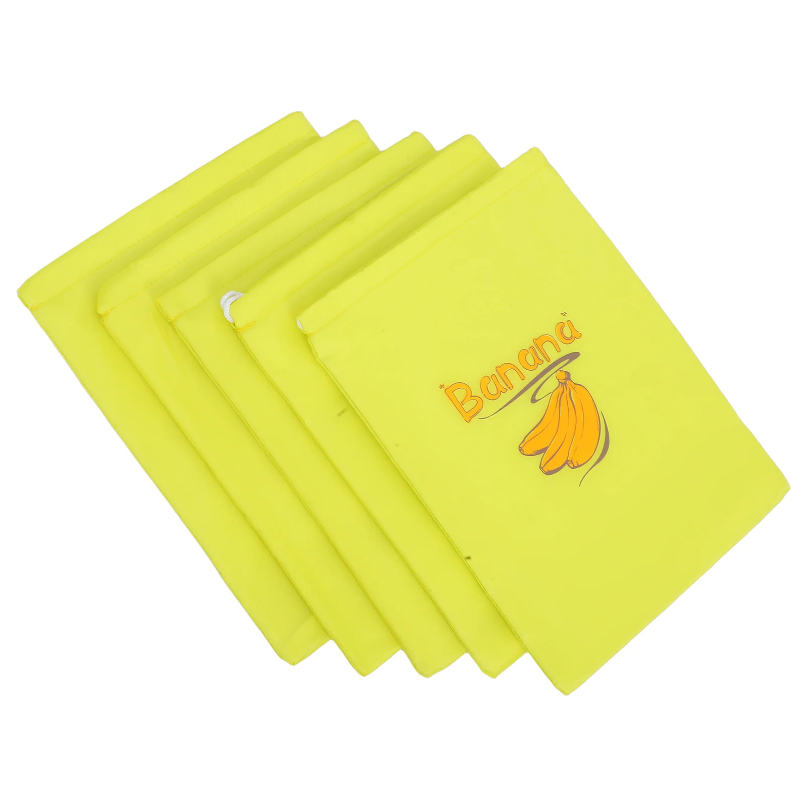 

5pcs Fruits Storage Bag Insulated Fresh Keeping Drawstring Thermal Pouch for Vegetables Groceries Cold Food Portable H held