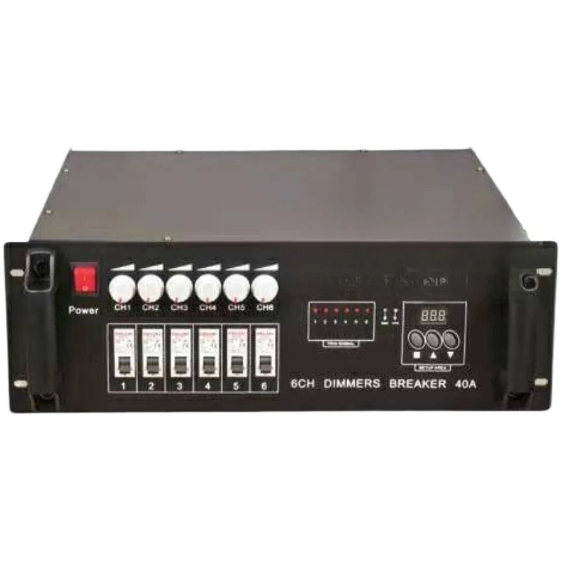 

Stage lighting through box4KW dimming silicon box DMX512 power supply through box