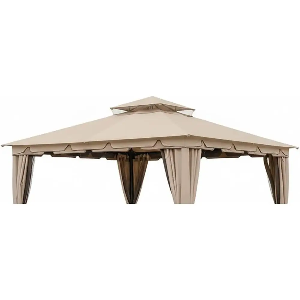 

Сменный верх для беседки 10' x 12' - бежевый, совместим с Monterey L-GZ215PST-4