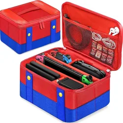 Large Storage Case for Nintendo Switch 2 Mario Portable Carrying Hand Bag for Switch Oled Game Accessories Handle Bag