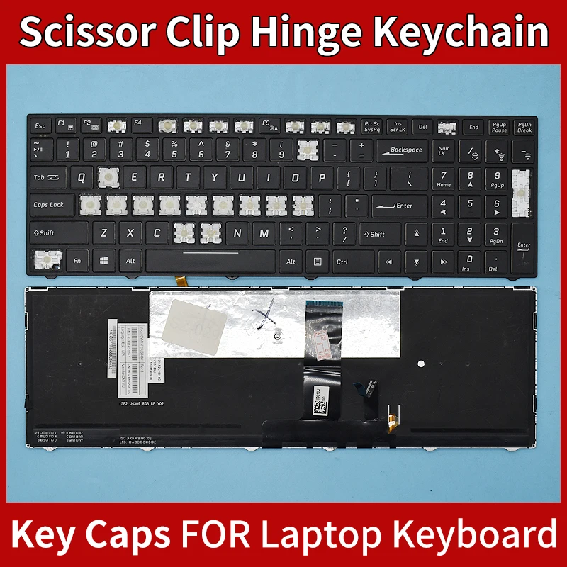 

Replacement Keycap Key Cap Scissor Clip Hinge For CLEVO p950 CVM15F23USJ430D CVM15F23USJ430B CVM15F23USJ430H 1701057808M N8500