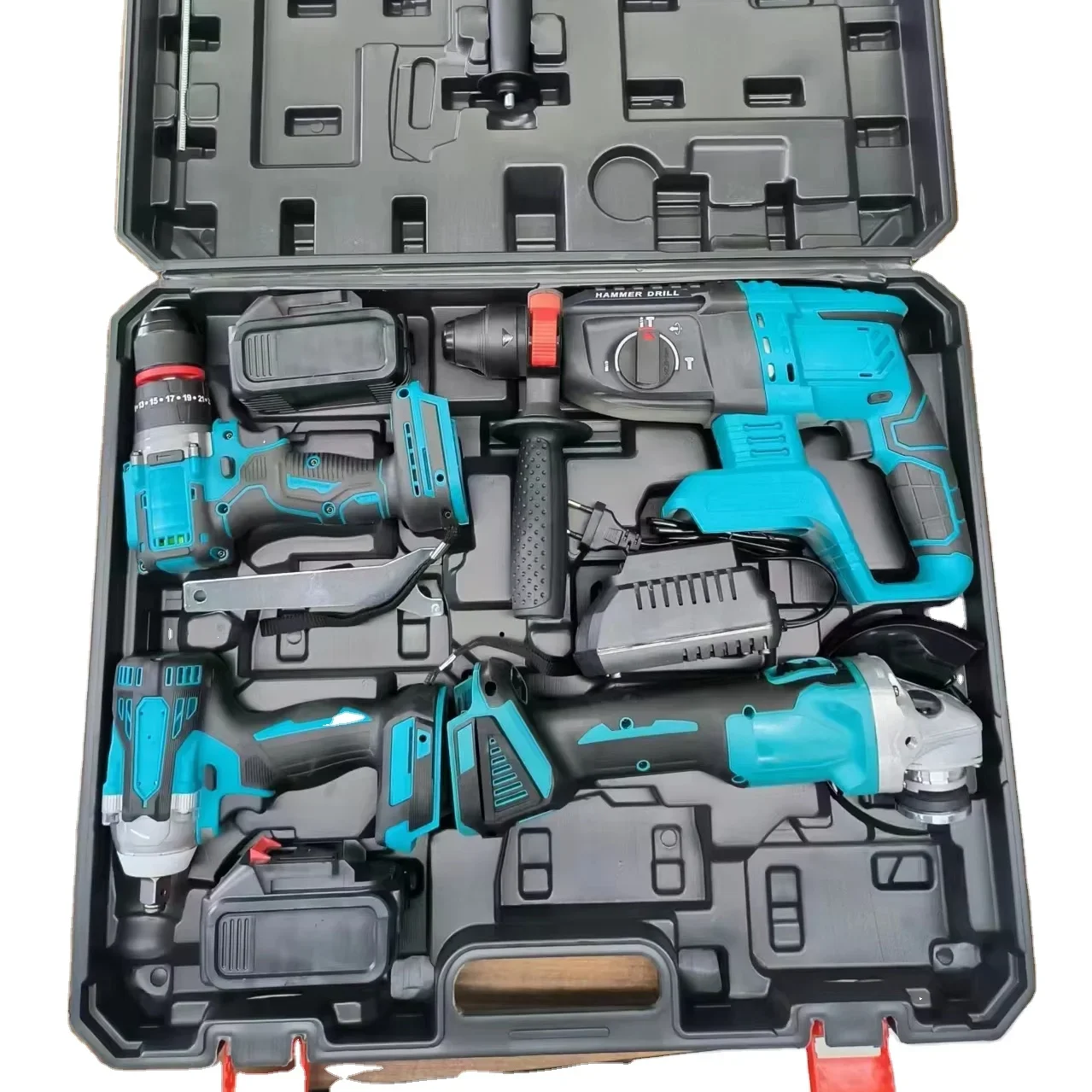 

DUPOW 18V 21V brushless electric drill combo cordless lithium battery powered tool kit oem supported