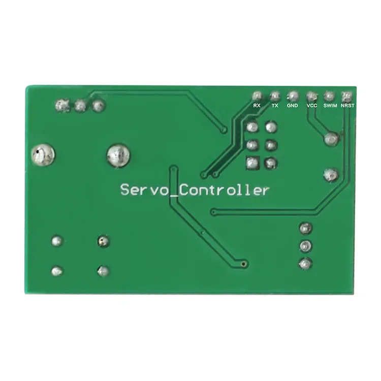 MG995 MG996 SG90 Servos de doble canal, perilla ajustable, interruptor de placa de Control en serie, módulo de depuración de engranaje de dirección MCU de 8 bits