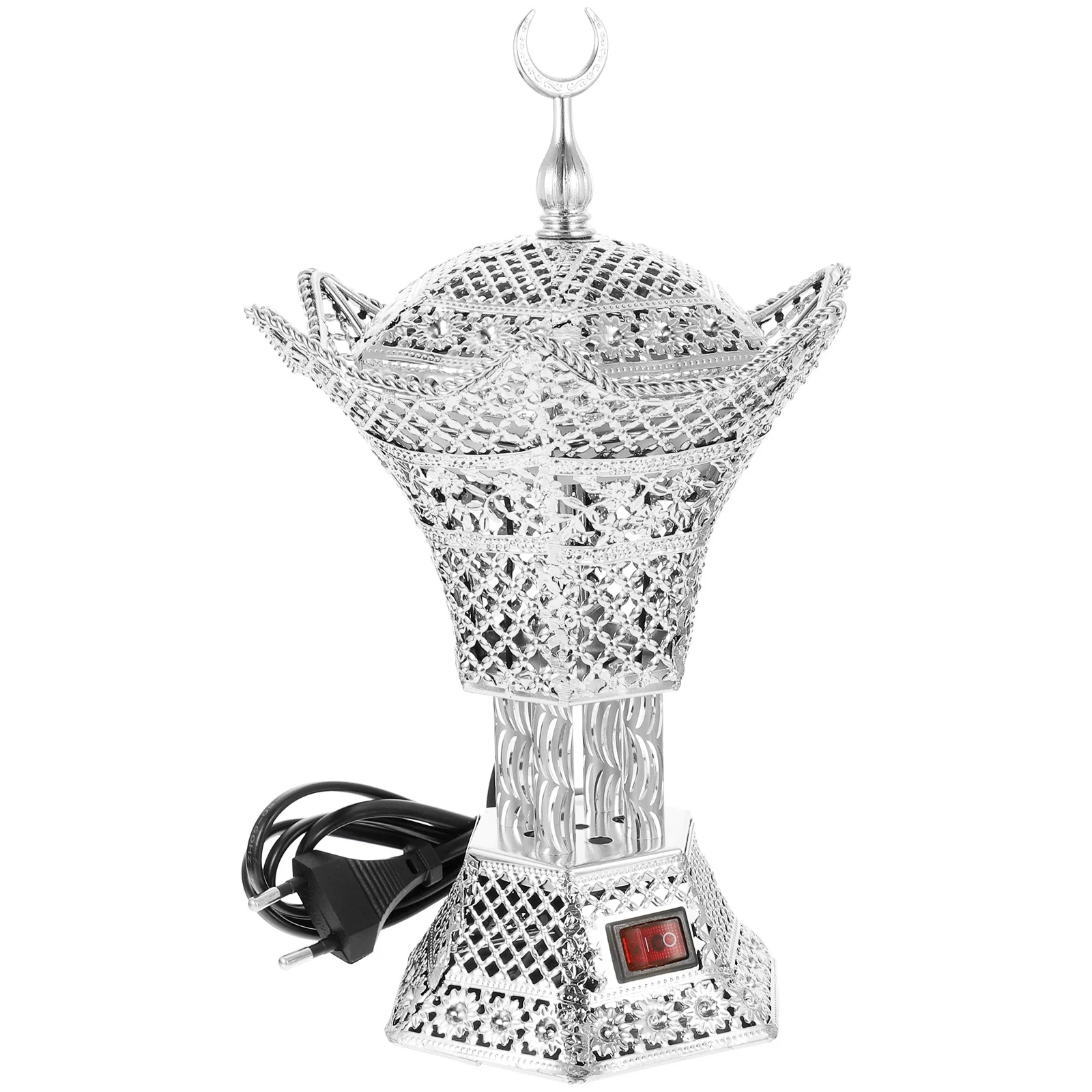 

Electric Incense Burner Desktop Electric Censer Plug-in Aromatherapy Burner Table Centerpiece Home Office Decoration Eu Plug