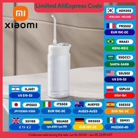XIAOMI MIJIA Portable Oral Irrigator F400,4 Mode,200mL Water Tank,1700 Time/m Water Spray,Retractable Irrigator Flosser Pick Jet