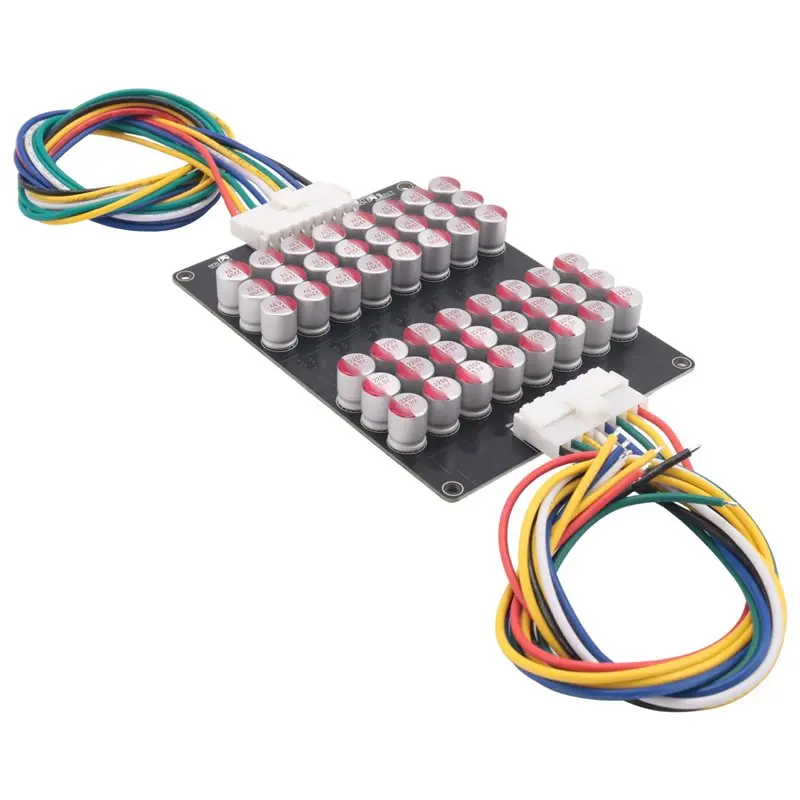 

N82R 16S 5A Balance Li- Lifepo4 Lto Active Lithium Battery Equalizer Balancer Plate Capacitor 48V 60V 16S