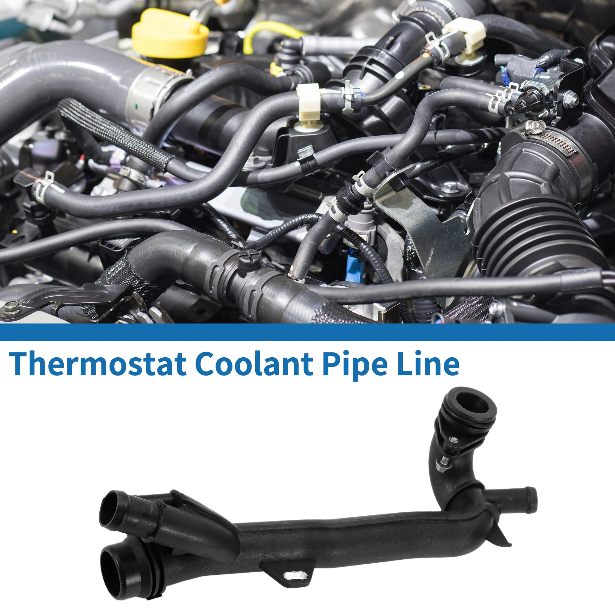 

UXCELL Thermostat Coolant Pipe Line for Mercedes-Benz C300 2.0L 19-22 No.A2642008600