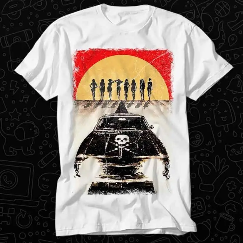 SALE _Death Proof Stuntman Planet Grindhouse Exploitation Russ Meyer T Shirt long or short sleeves