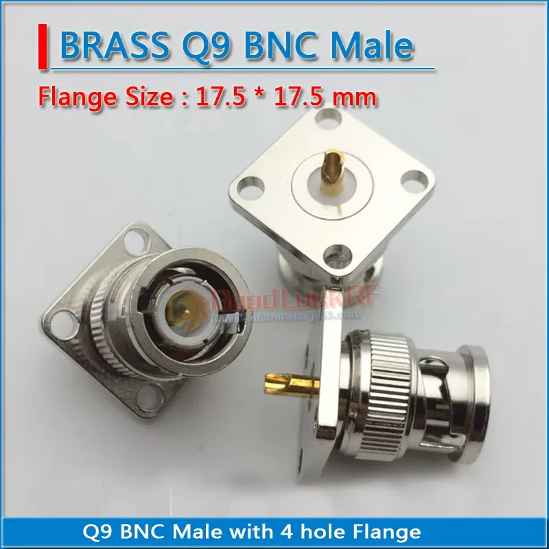 Q9 Bnc Male Plug Fl…