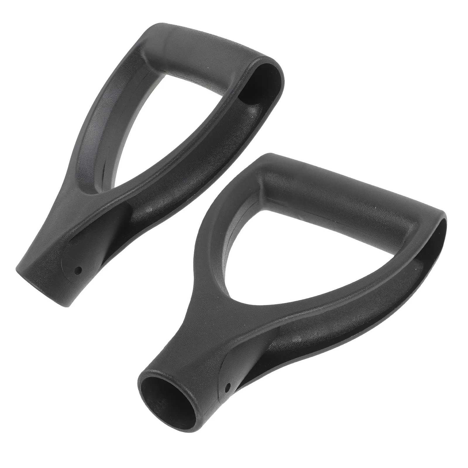 

2Pcs D Shaped Handle Replacement Ergonomic Design Portable Garden Work Accessory Hand Digging Raking Tools Hand Spade Handle