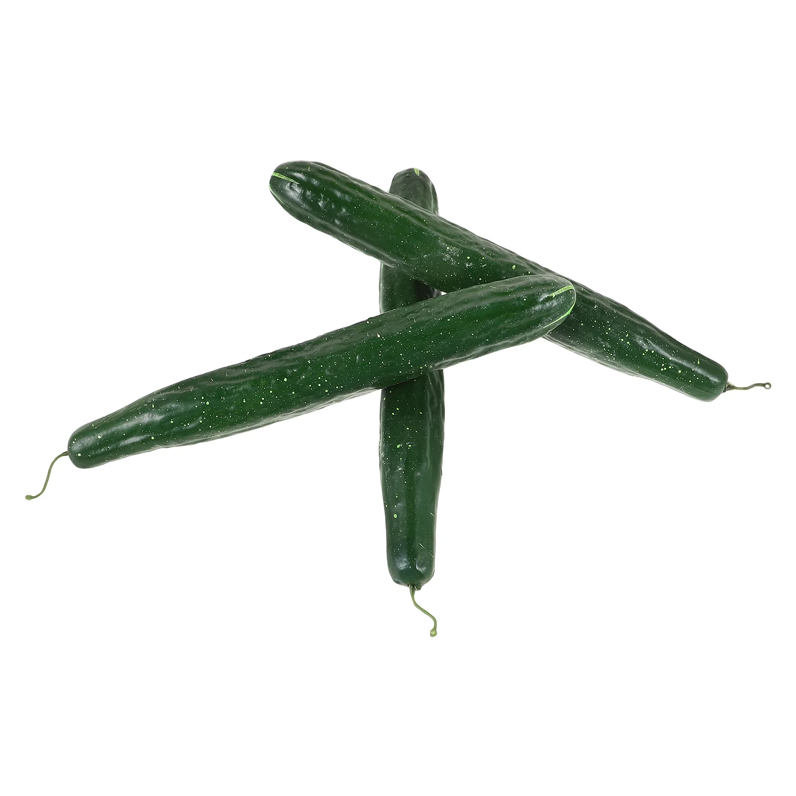 

3 Pcs Artificial Cucumber Realistic Models Simulation Vegetable Decors Photo Props Home Decoration Display Accessories