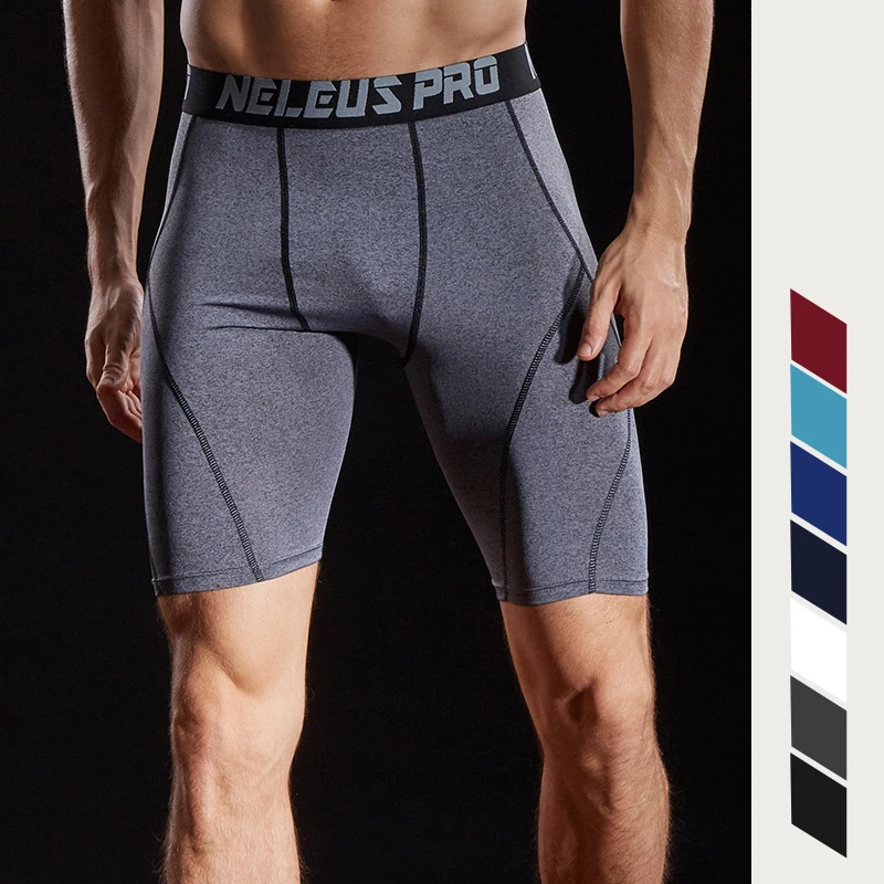 Male Quick Dry Underpants Running Leggings Hiking Tights Fitness Bottoms Training Jersey Soft Workout Underwear Jogging Shorts