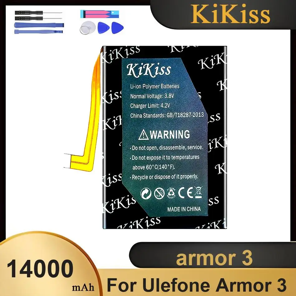 

Аккумулятор для часов Armor 3, сменные батареи для Ulefone Armor 3, с инструментами