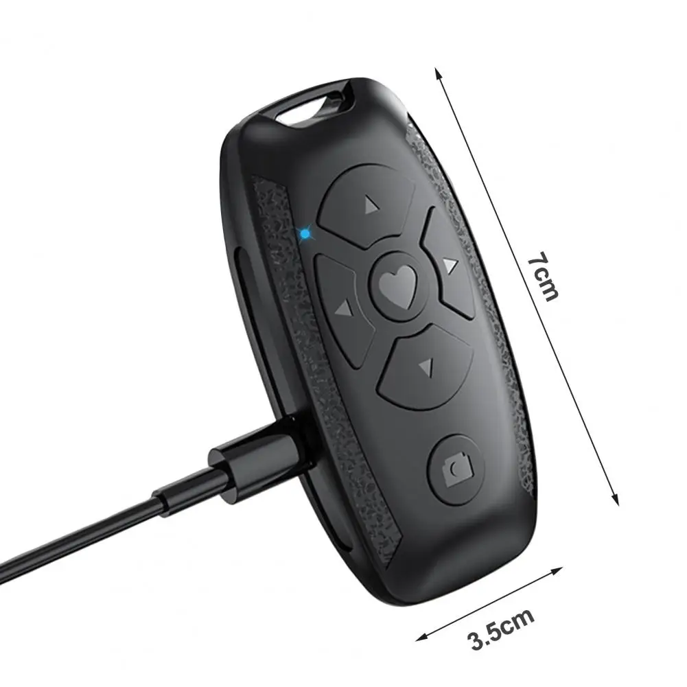 Universal Selfie Remote Control Quick Pairing Stable Transmission Rechargeable Battery Bluetooth-compatible Remote Control