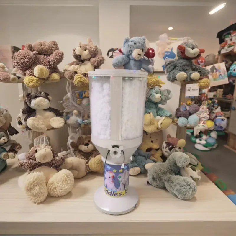 Mobile Soft Plush Toy Filling Machine, Motor Driven Stuffing Machine For Plush Toys, Pillows And Household Textile Processing