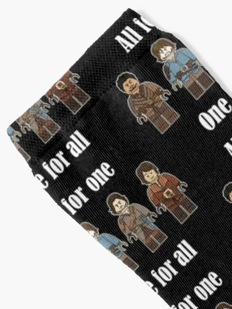 Musketeers Oath Socks hip hop essential Socks Women Men's