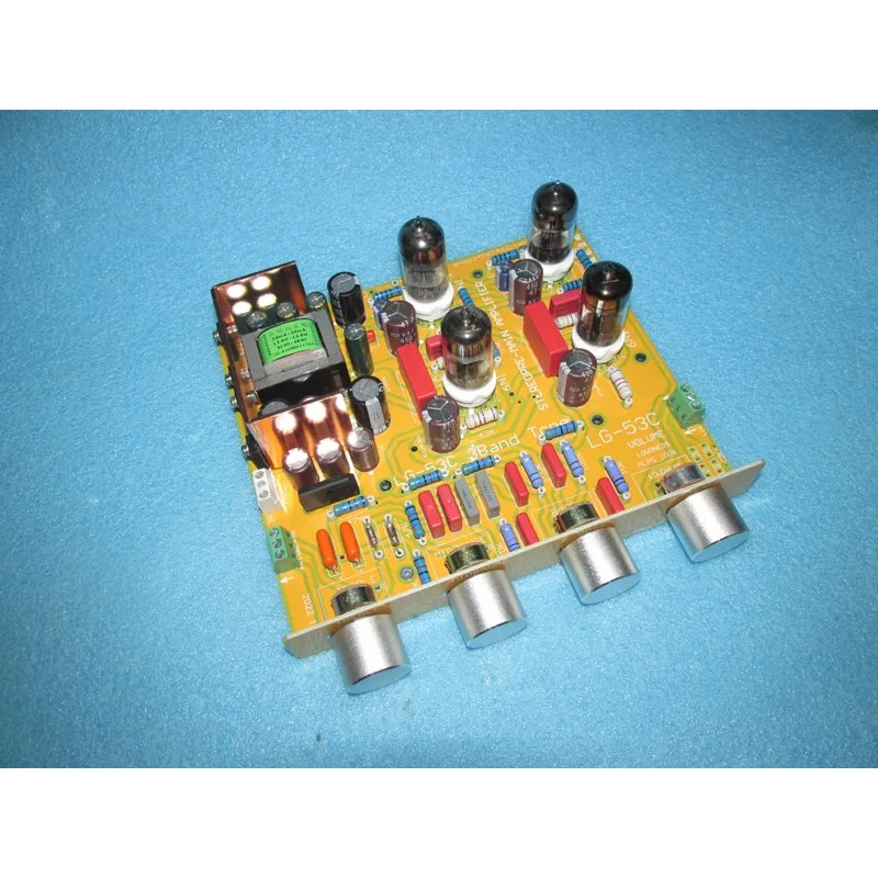 6N1 improved SRPP tone board, cathode output, treble, midrange and bass attenuation tone board LG-53C