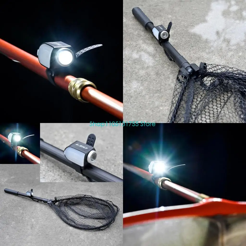 

K0EF Waterproof Fishing Tear Resistant LED Fishing Rod Lamps, Rechargeable