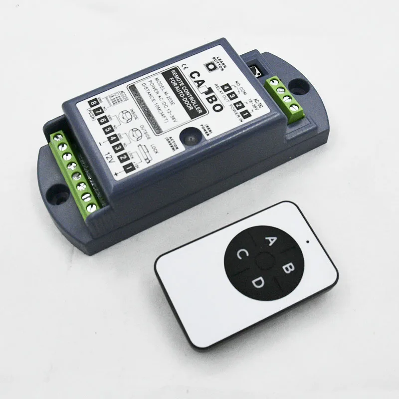 18 to 36V Remote Controller For Auto Door Automatic Door Operator Compatible with electric lock door sensor