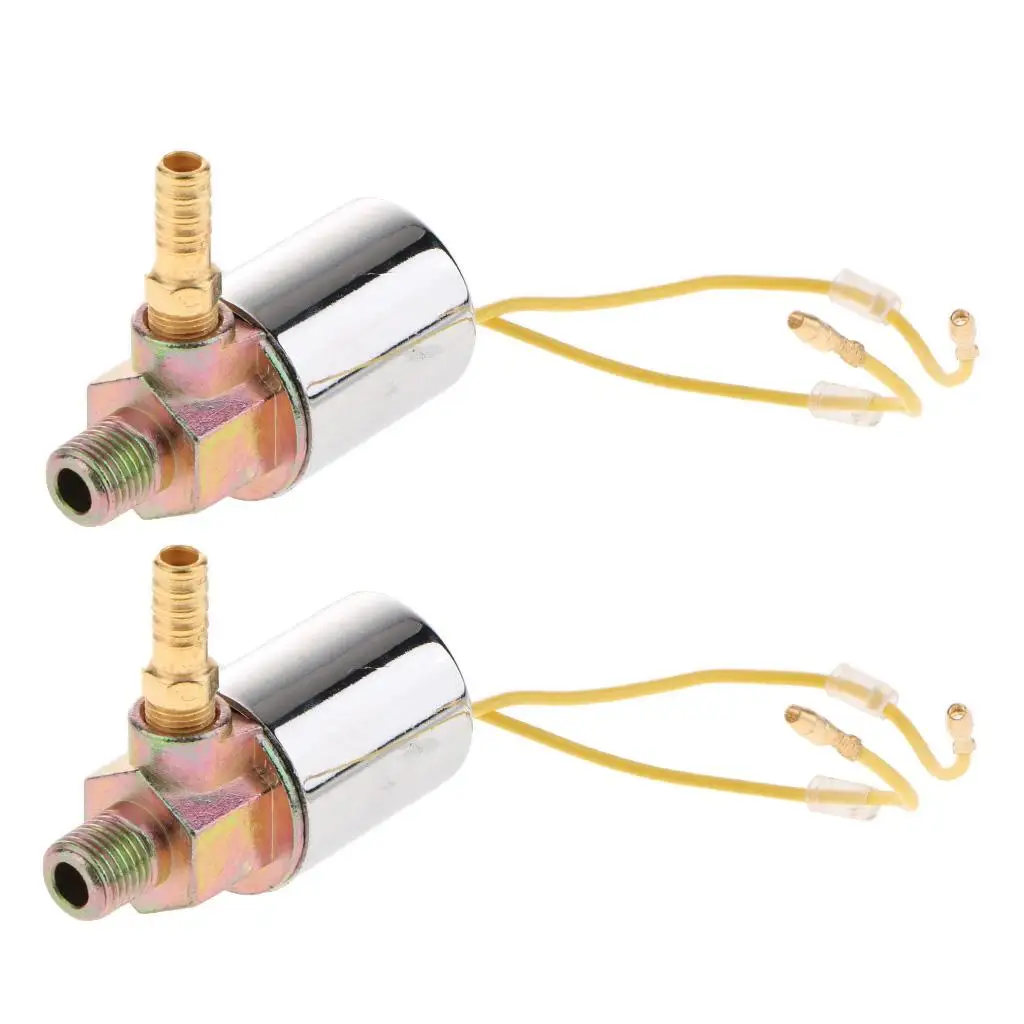 

Golden Metal Air Horn Solenoid Valve 12V Electric Universal Accessory for Truck Car Lorry Air Systems