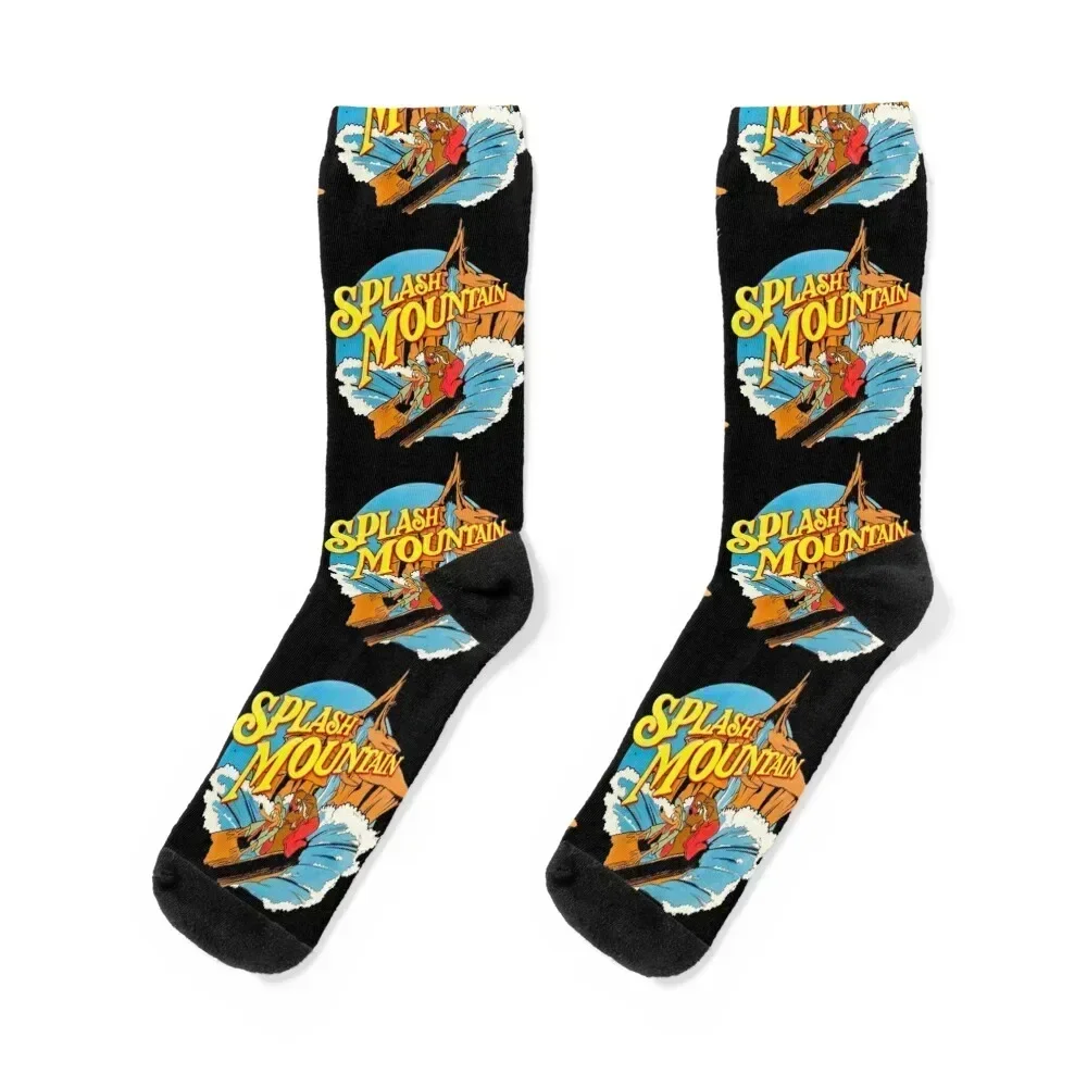 

Havefun For Play Splash Mountain Art Socks kawaii hockey Stockings man Men's Socks Women's