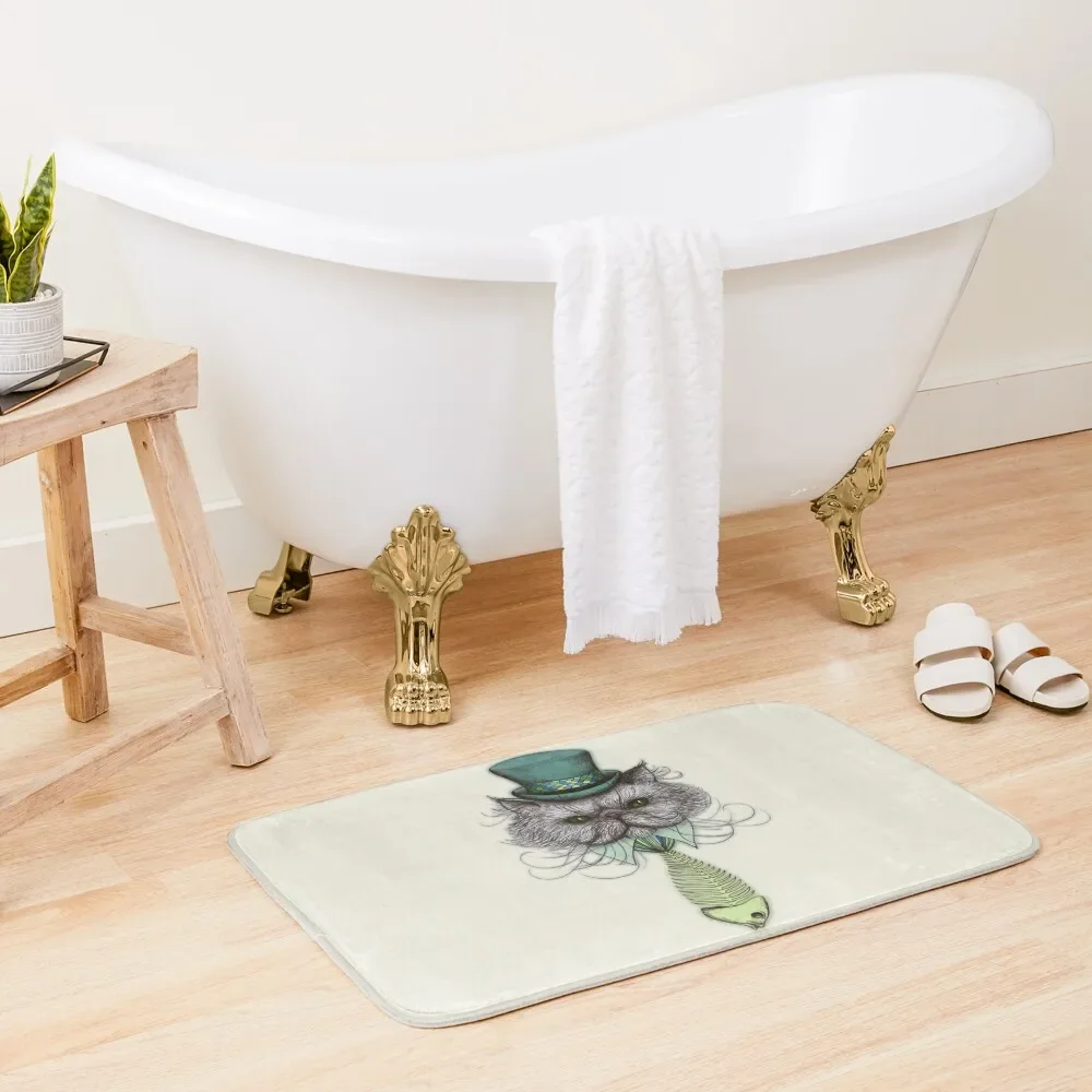 

Not Your Average Cat Bath Mat Bathroom Carpets Bathroom Accessory Mat
