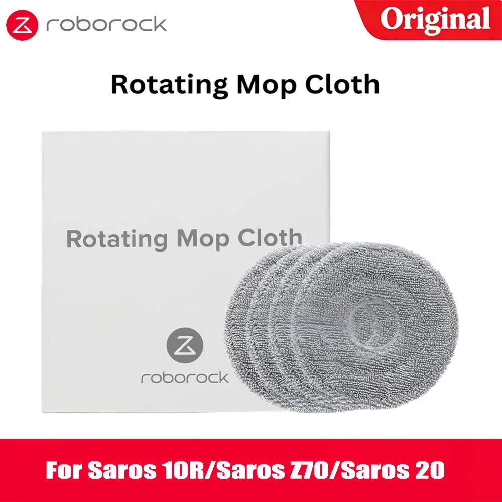 【Original】Roborock Rotating Mop Cloth for Saros 10R/Saros 20/Saros Z70 Robot Vacuum Cleaner