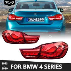 Montaje de luz trasera para BMW, lámpara LED de freno de giro, DRL, escala Dragón, GTS, F32, F33, F36, F82, F83, serie 4, M4, 2013-2020