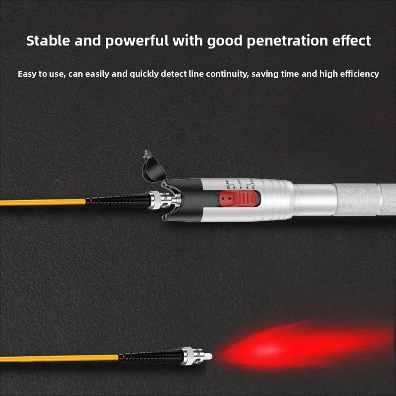 10Km Red Light Fiber Optic Pen 20mW Red Source Fiber Optic Test Pen