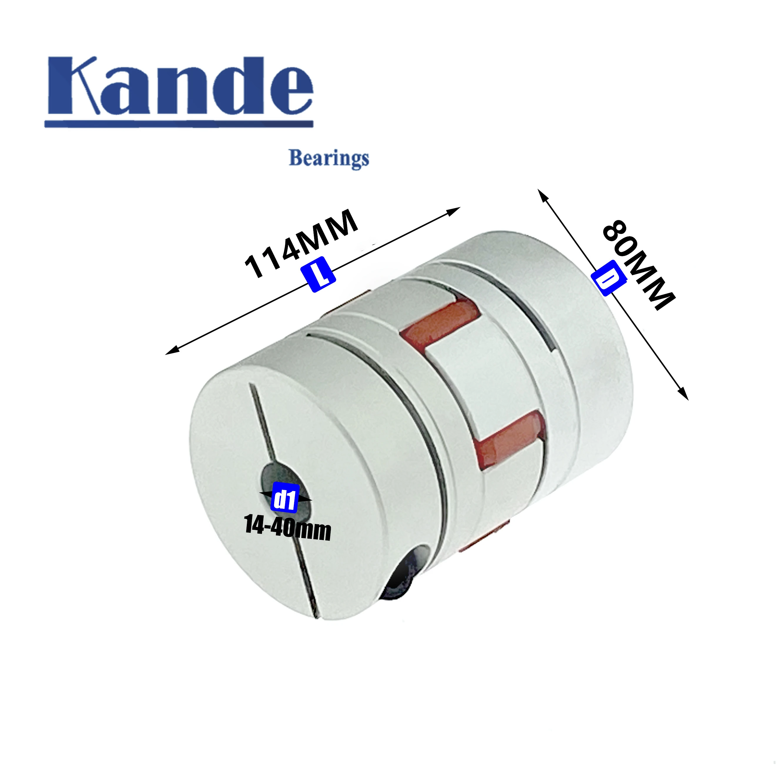 

LM series 1 шт. D80L114 Гибкая Сливовая Зажимная Муфта D80L114 Размер вала ЧПУ фреза 10/12/14/16/18/20/22/24/25 мм пары