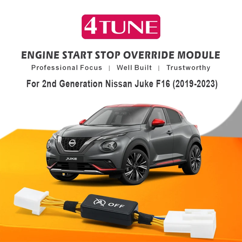 

For 2nd Generation Nissan Juke F16 2019-2023 Car Smart Auto Stop Canceller Automatic Stop Start Engine Eliminator Device Disable