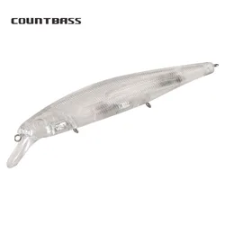 Countbass Wobbler duro blanco para pesca deportiva