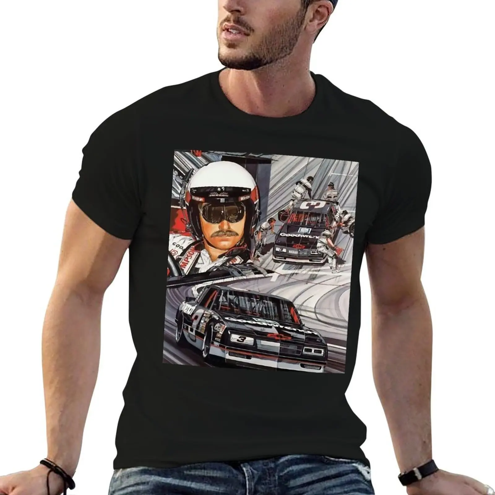 Dale sport Earnhardt 1951 T-Shirt essential t shirt black cotton t-shirt plain for man package t shirt man luxury T-shirt