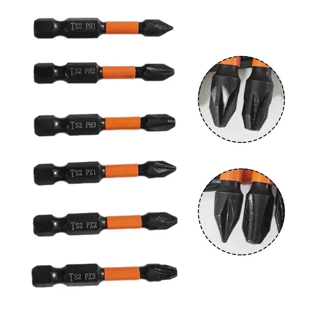 1pcs Screwdriver Bit Set Magnetic Batch Head Electric Screwdriver 1/4Inch Hex Alloy Steel Screw Size PH1/PH2/PH3/PHZ1/PZ2/PZ3