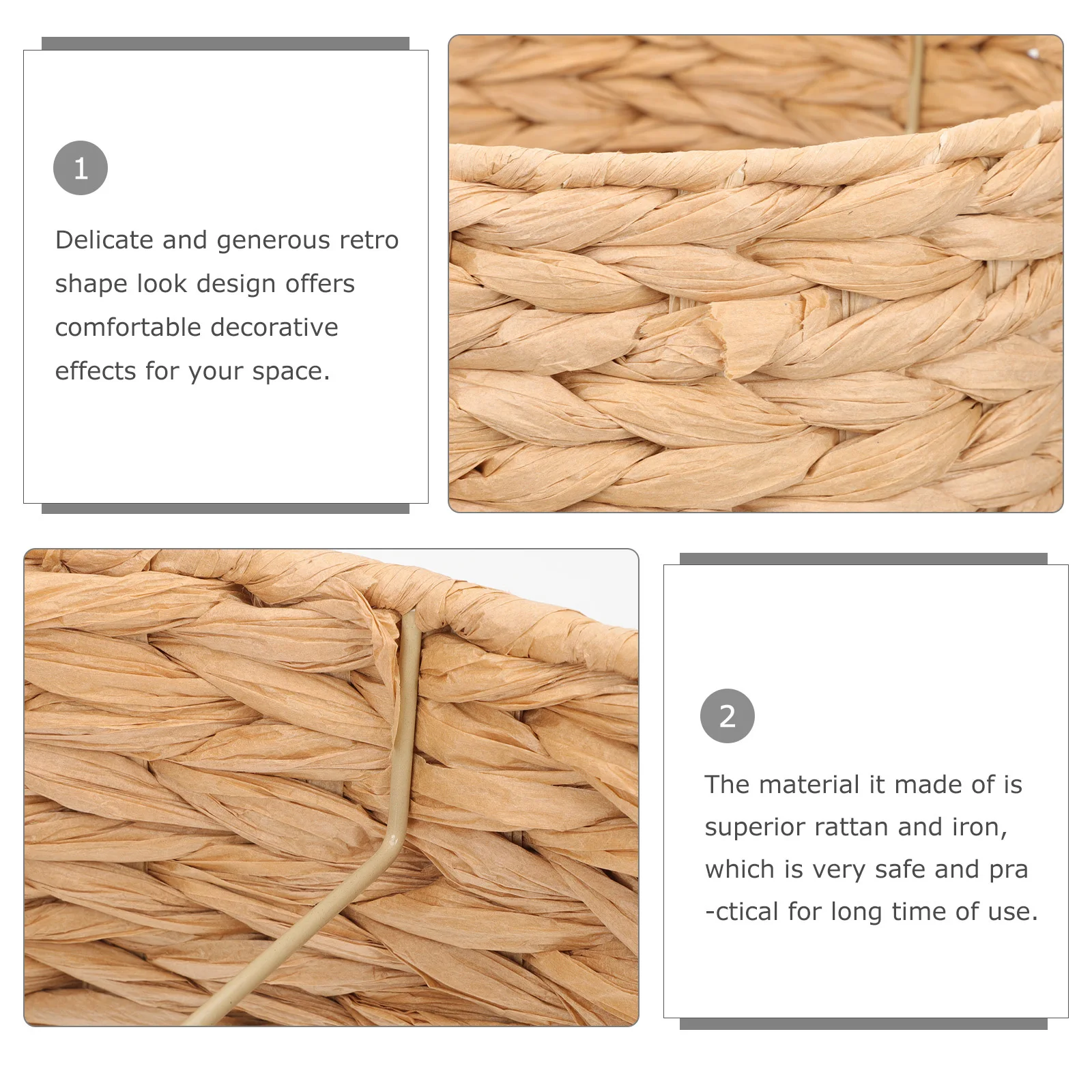 

Paper String Lantern Ceiling Light Cover Woven Decorative Lamp Shade For Home Hotel Festival Chandelier Lighting