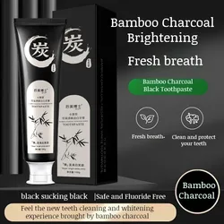 Bamboo Charcoal Mint Breath Whitening Toothpaste Premium Bamboo Charcoal Toothpaste for Clean Teeth