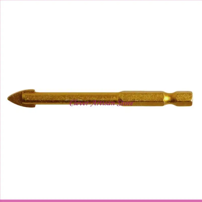 E06B Geramic Gen Glass khoan bit 1/4 Shank cho giá đỡ bit Chucks