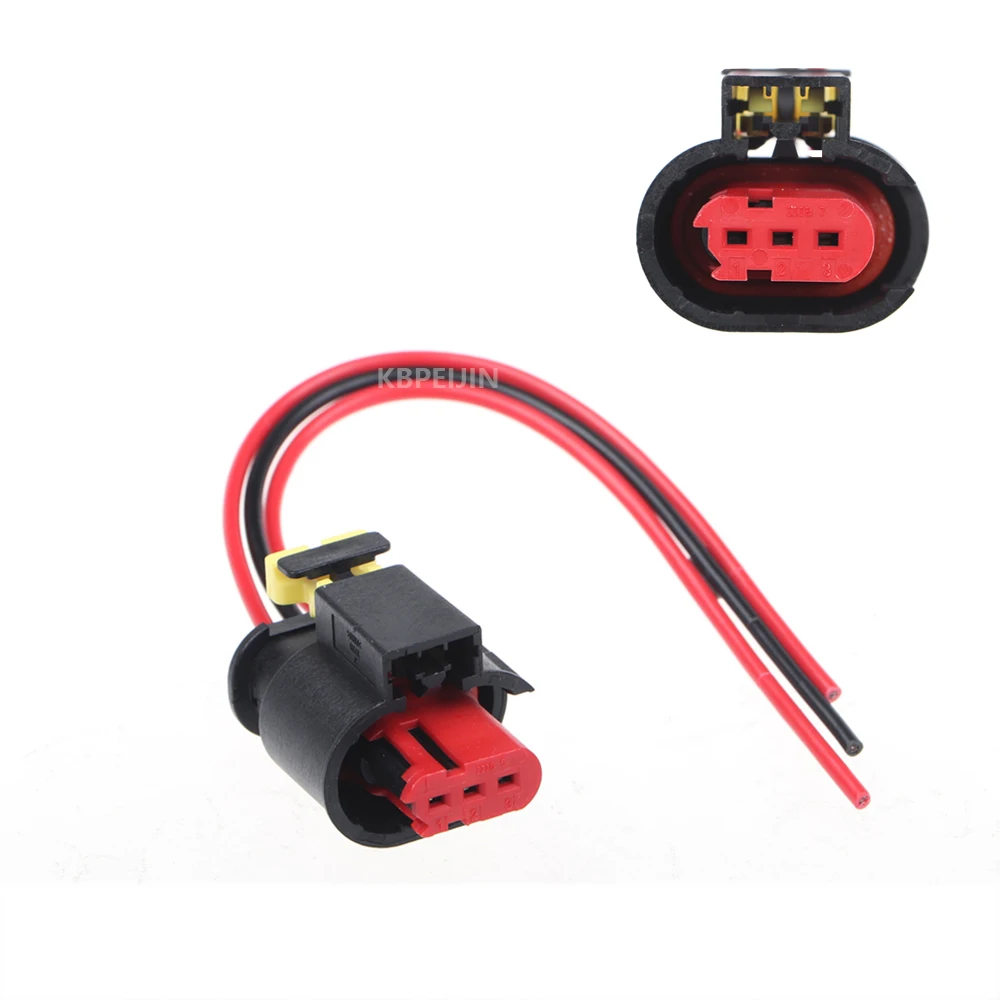 

2 x For Great Wall Haval H6 H5 H2 Car Ignition Coil Connector Plug 3 Pin Wiring Harness Accessories