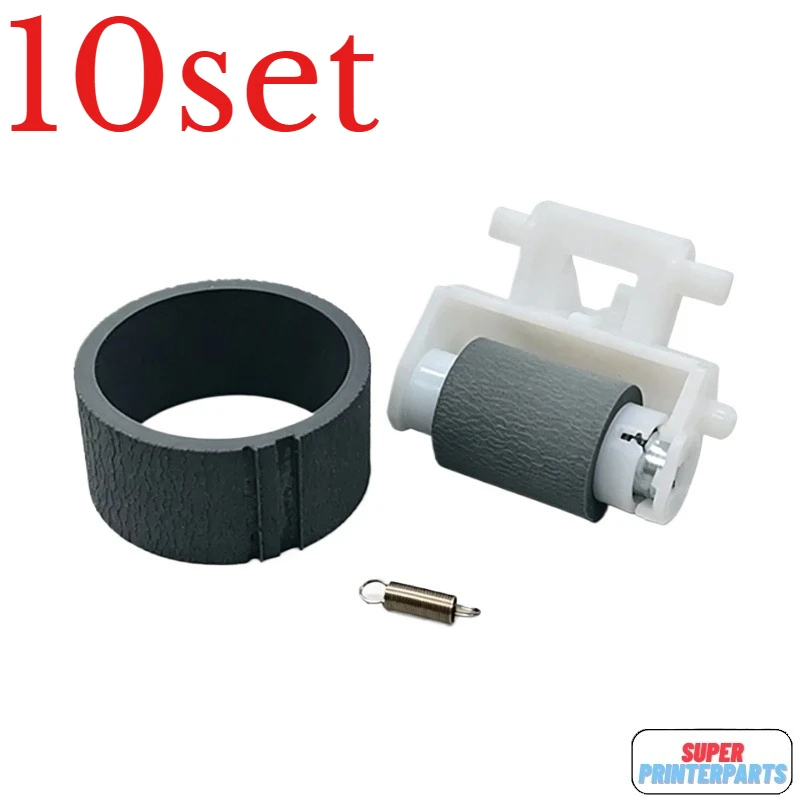 10 conjuntos de rolos de separação de borracha para impressoras Epson L110 L111 L120 L130 L210 L220 L211 L300 L301 L303 L310 L351 L350 L358