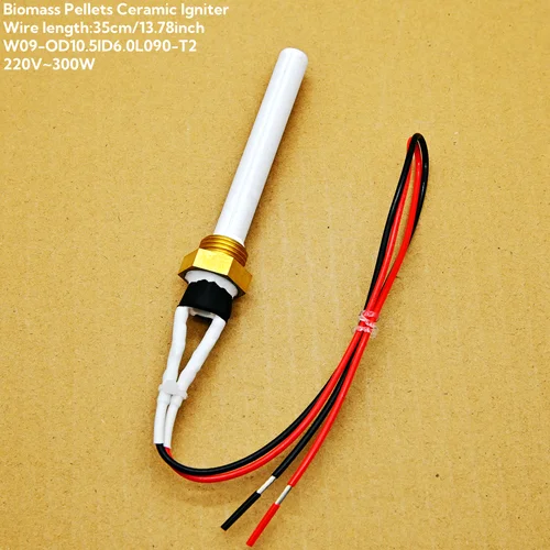 Imagen 2 del producto Encendedor de pellets de cerámica 220v 300w Palo de encendido rápido G3/8 Tornillo de latón