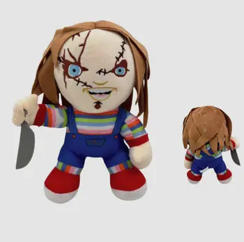 動漫Hello Kitty毛絨可愛手辦玩具 Chuacky娃娃可愛吊墜鑰匙圈女孩萬聖節聖誕節生日禮物 6 最佳銷售 毛絨吊墜 - №6