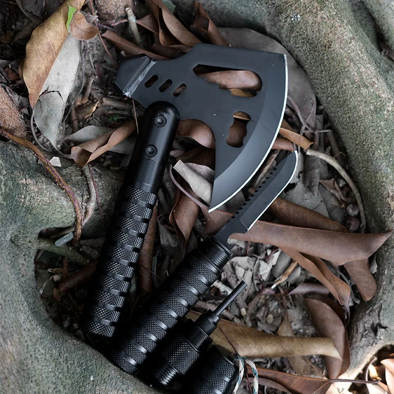 Fire Open Mountain Outdoor Multi-Functional Portable Tactical Knife Cutting Firewood Cutter