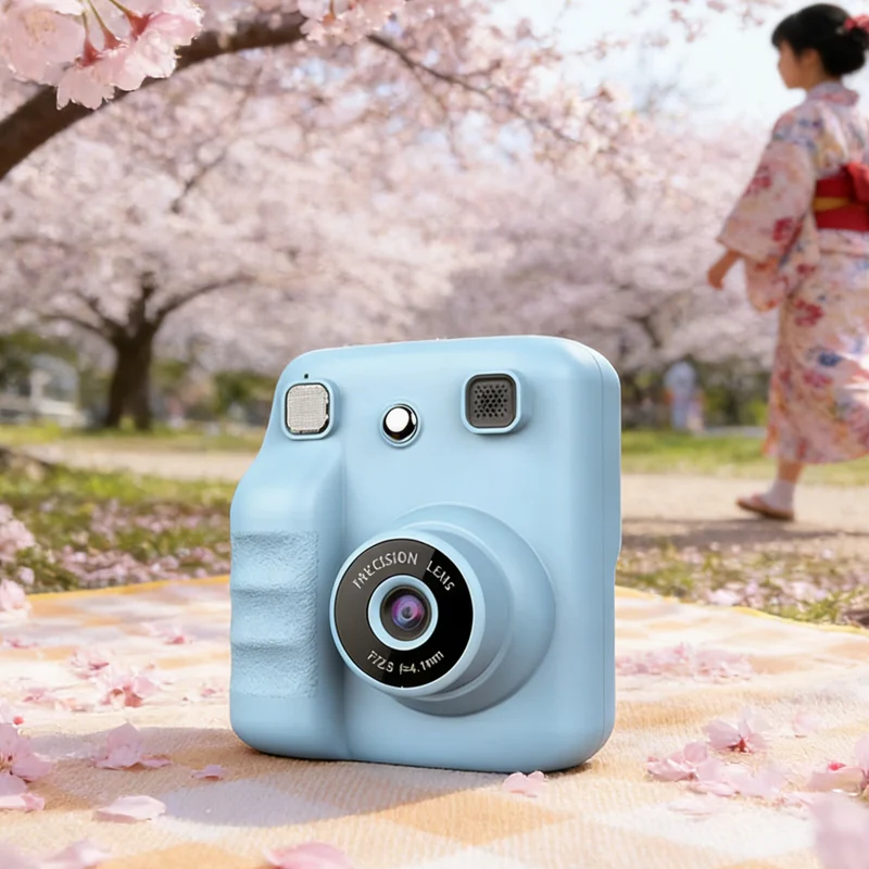 Digital Children Camera for Mini Printer Portable Thermal Instant Print Photo Birthday Gift Kids Toy Camera Kids Toys for Girls