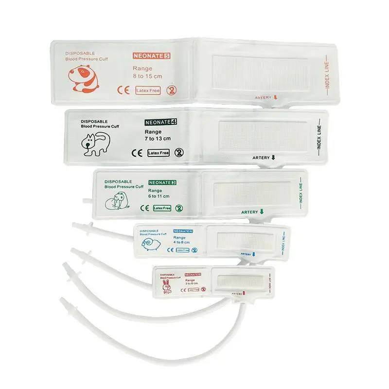 PVC Animal Blood Pressure Cuff Disposable Veterinary Precision for Pet Monitoring